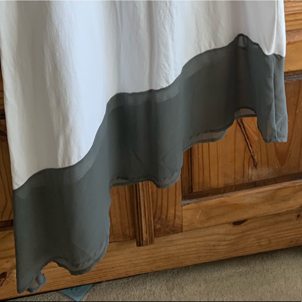 Tommy Bahama light white/gray cotton dress - Picture 4 of 6